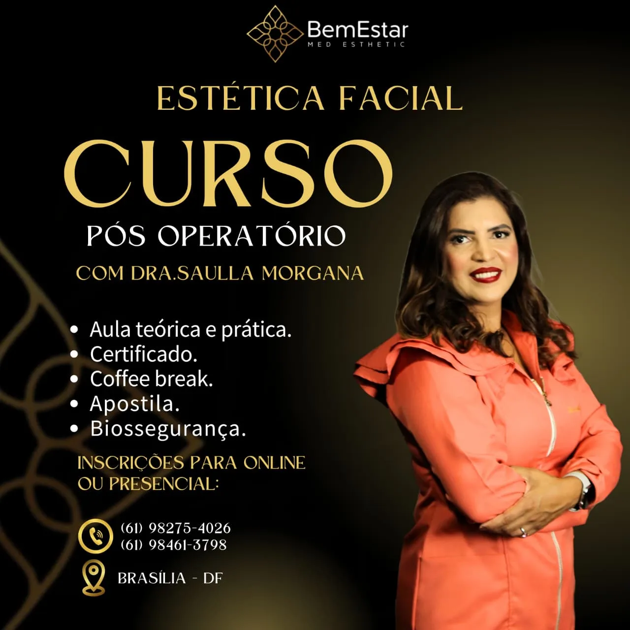 Curso de Pós-Operatório com Dra. Saulla Morgana